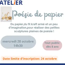 Poésie de papier