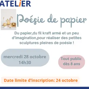 Poésie de papier