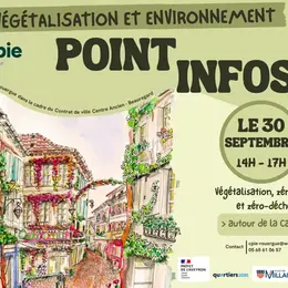 Point Infos végétalisation et environnement : zéro gaspi et zéro déchets avec le CPIE