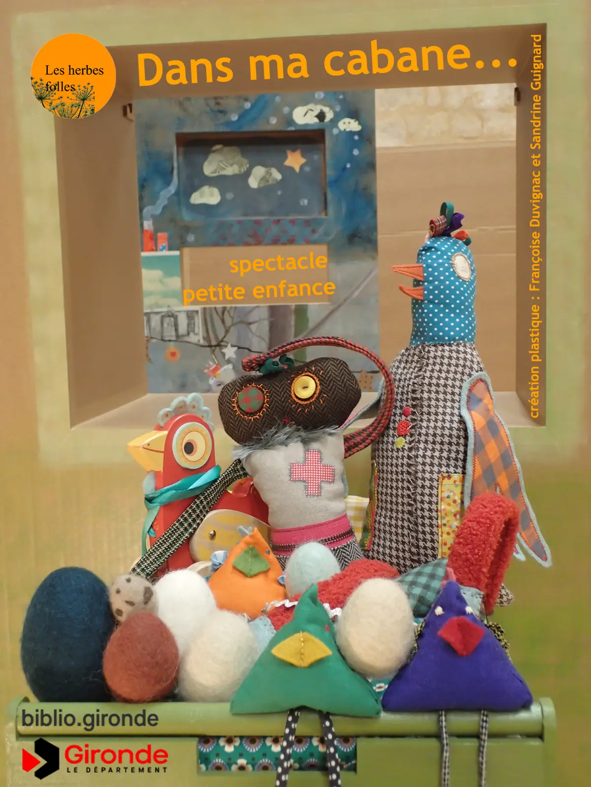 Polycontes - Festival du conte de Bazas - Dans ma cabane par la Cie Les Herbes Folles