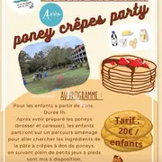 Poney crêpes party