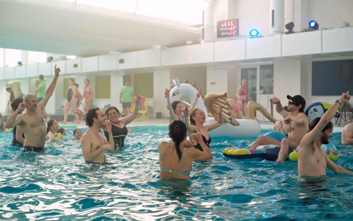 « Pool Party » à la piscine de la Butte-aux-Cailles