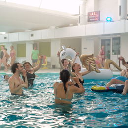 « Pool Party » à la piscine de la Butte-aux-Cailles