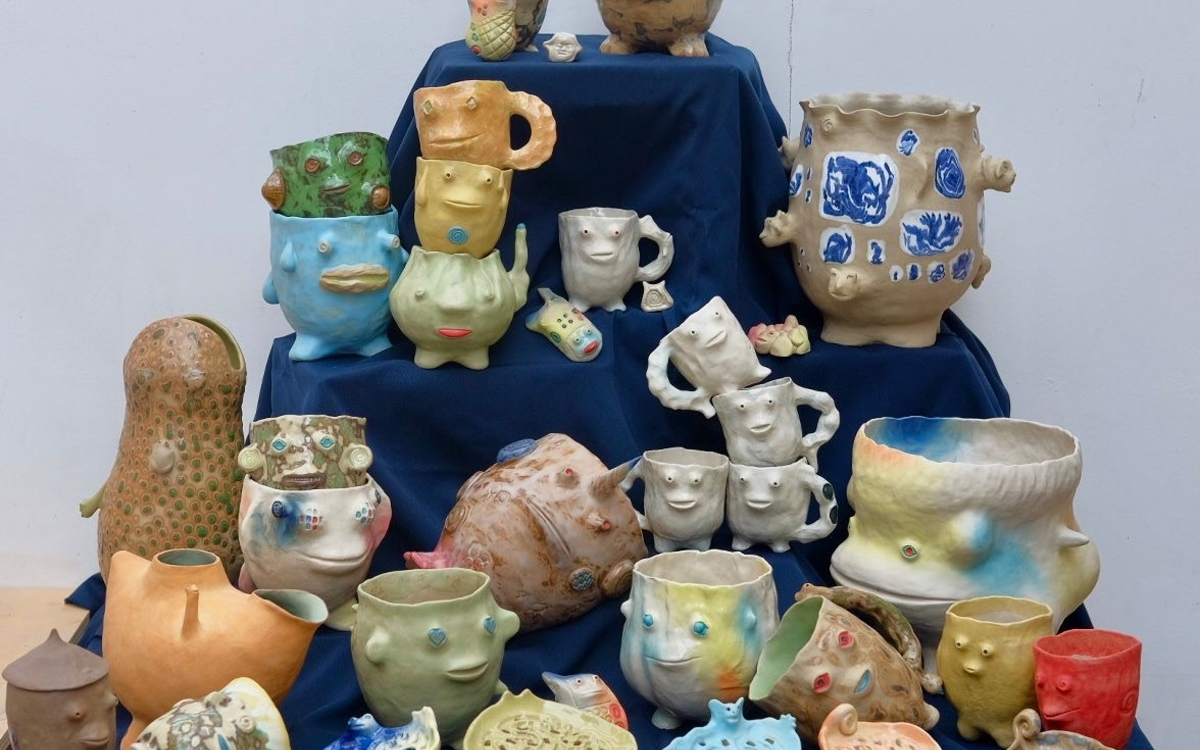 Minipotes en céramique de Raphaël Serres