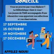 Portage De Livres à Domicile