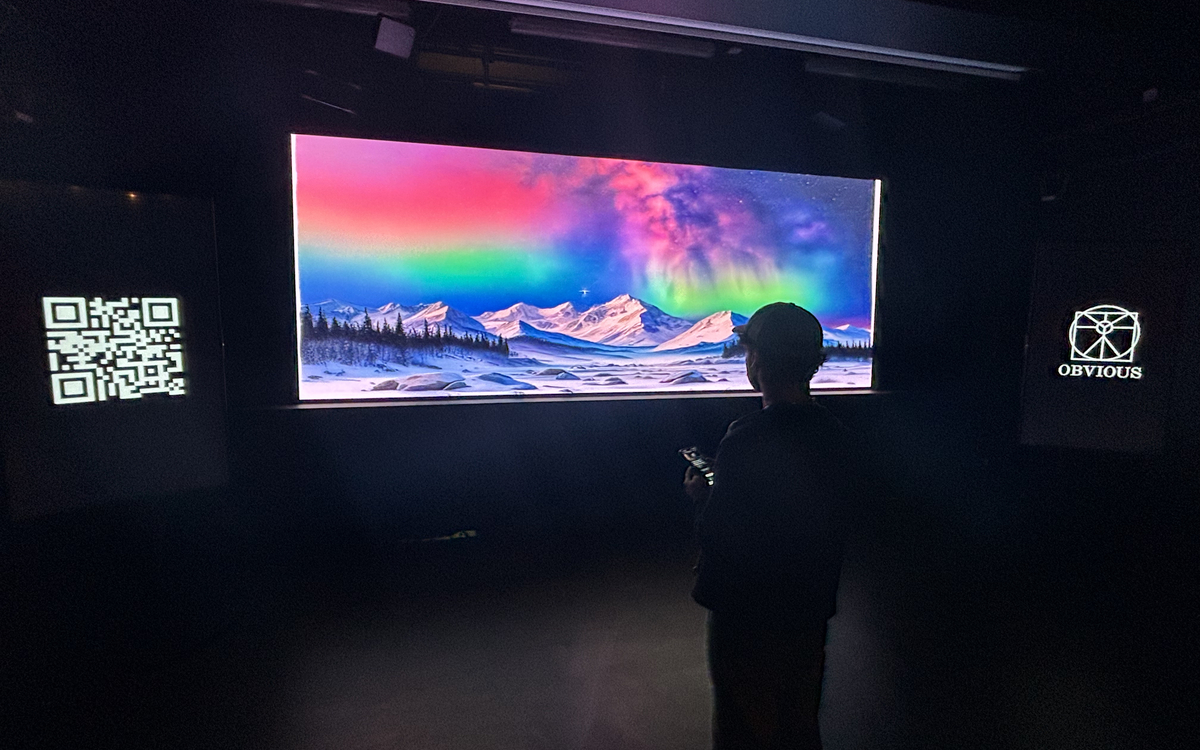 Algoritmes de génération d'images et projection interactive