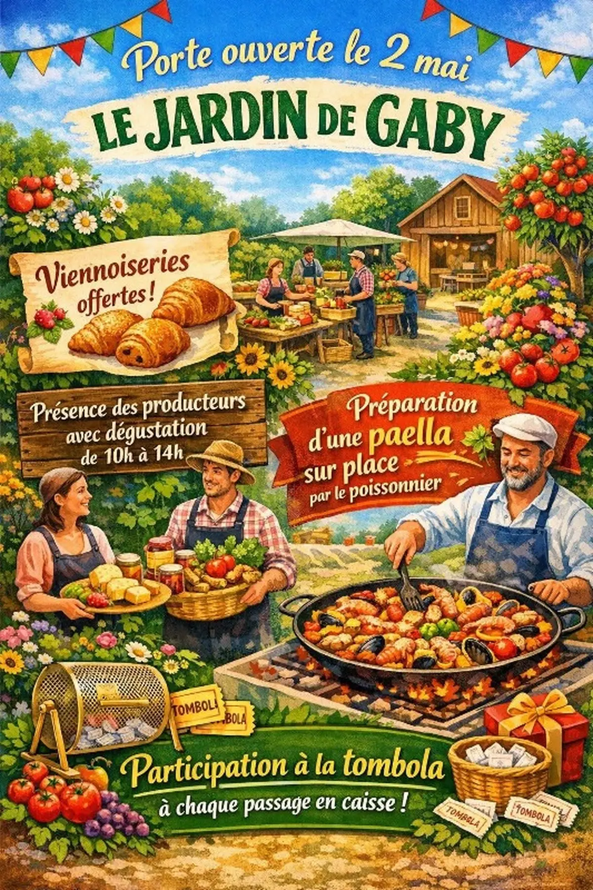 Porte ouverte Le Jardin de Gaby