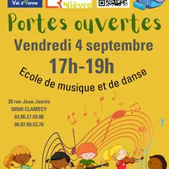 Portes ouvertes à l'école de musique et de danse de Clamecy