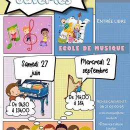 Portes Ouvertes à l'École de Musique Municipale de Loudun