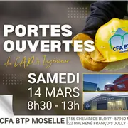 Portes Ouvertes au CFA BTP Moselle