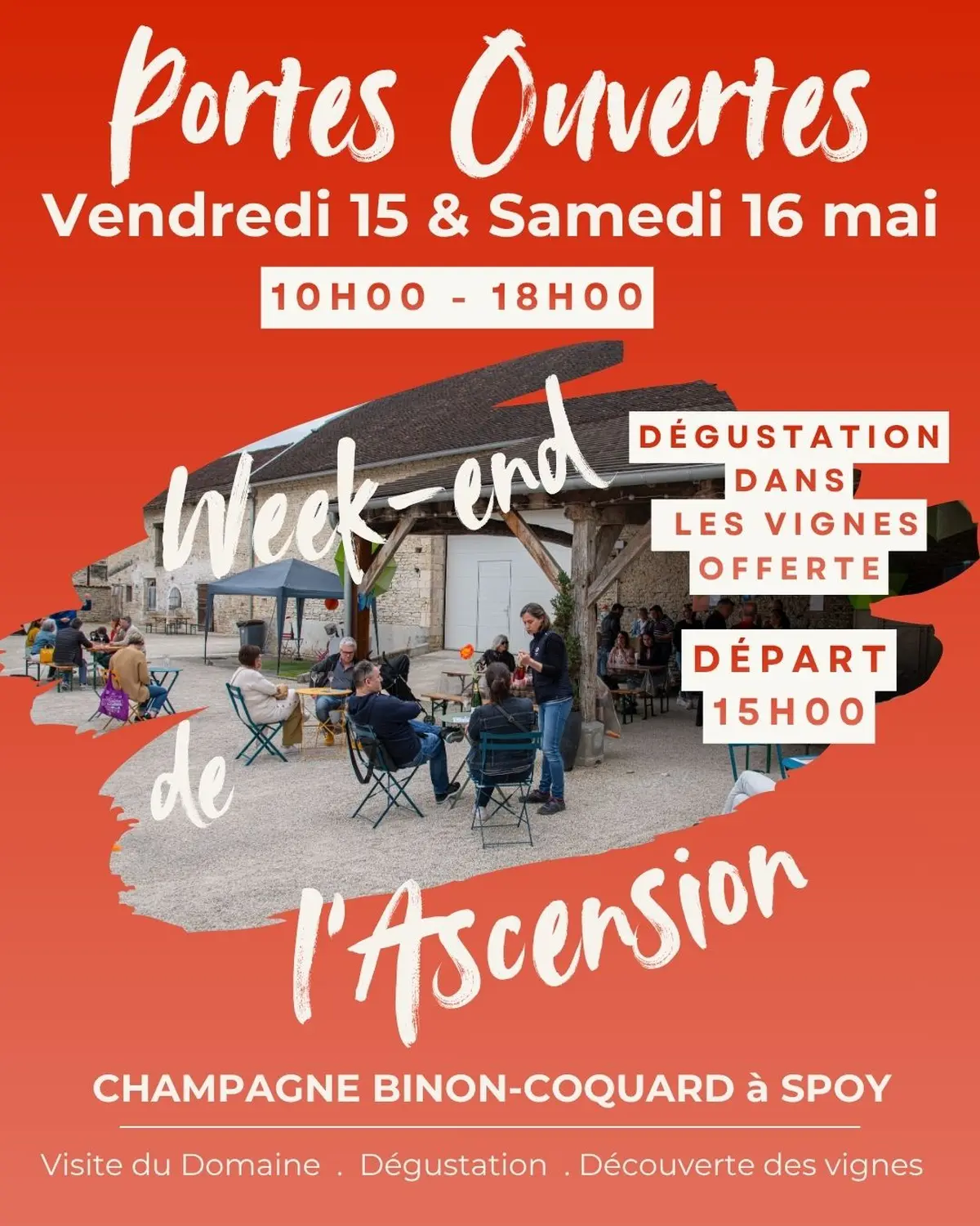 Portes ouvertes au Champagne Binon-Coquard