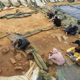 Portes ouvertes au chantier de fouilles Cap du Pou