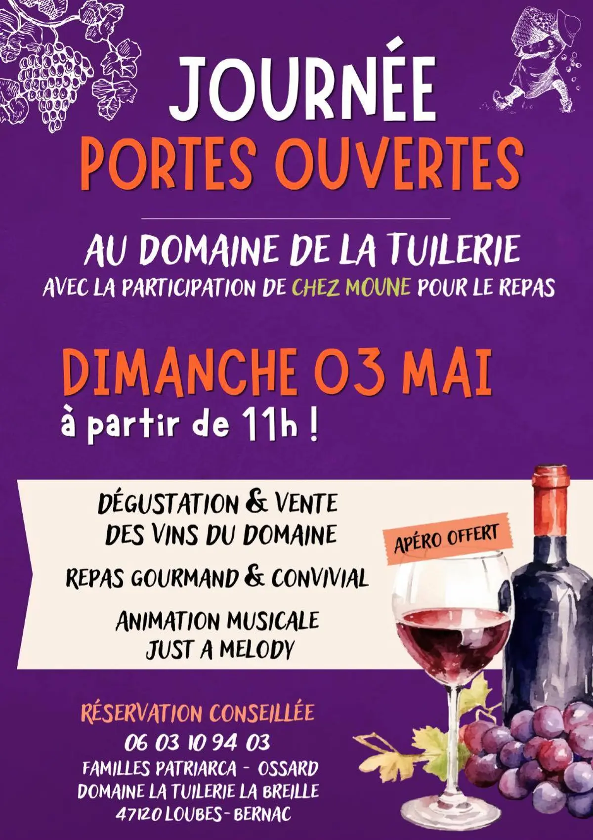 Portes ouvertes au Domaine de La Tuilerie