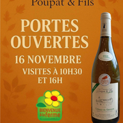Portes ouvertes au Domaine Poupat & fils : automne à la ferme