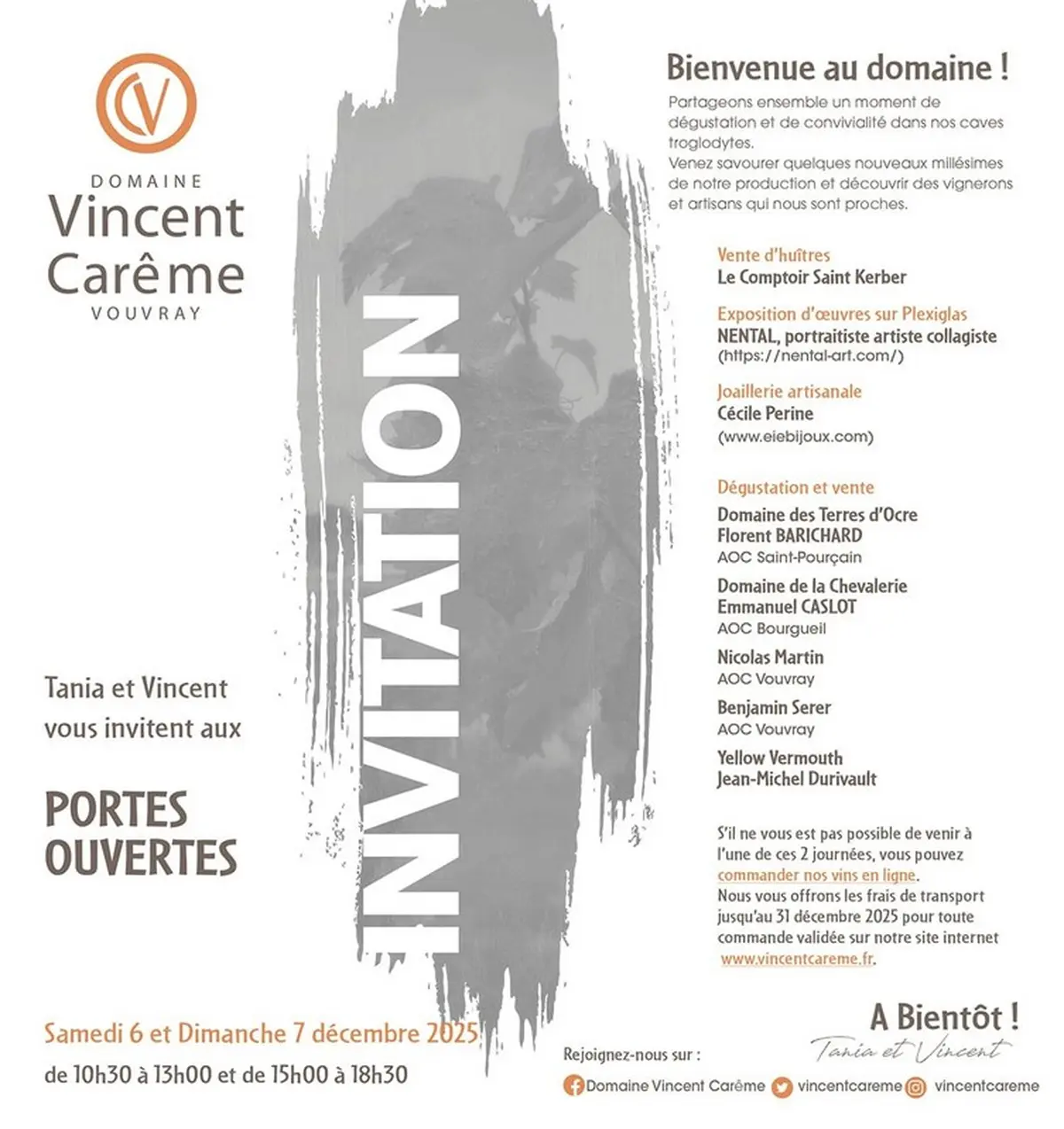 Portes ouvertes au Domaine Vincent Carême