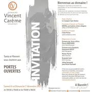 Portes ouvertes au Domaine Vincent Carême
