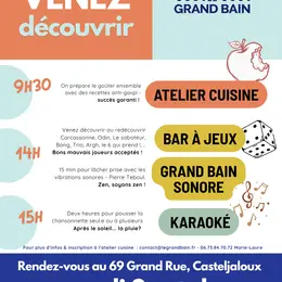 Portes ouvertes au Grand bain
