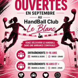 Portes ouvertes aux entraînements de Septembre !