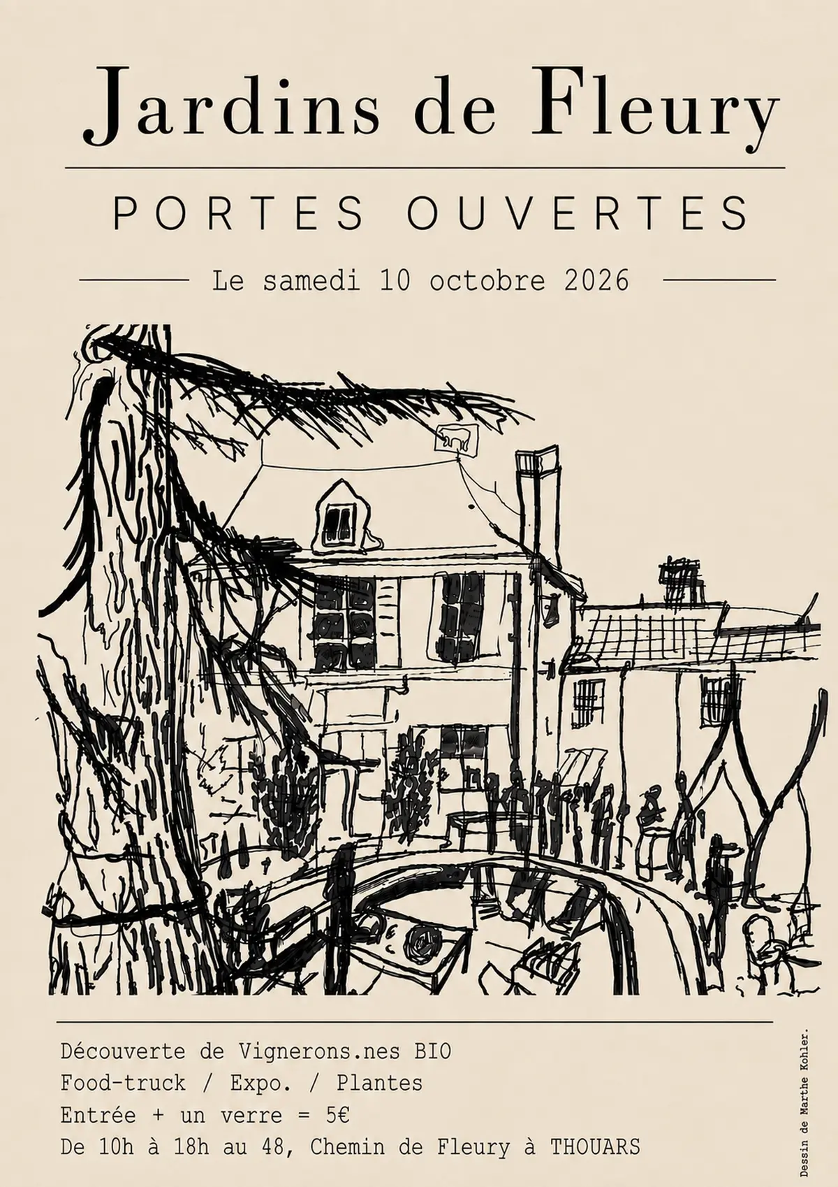 Portes ouvertes aux Jardins de Fleury