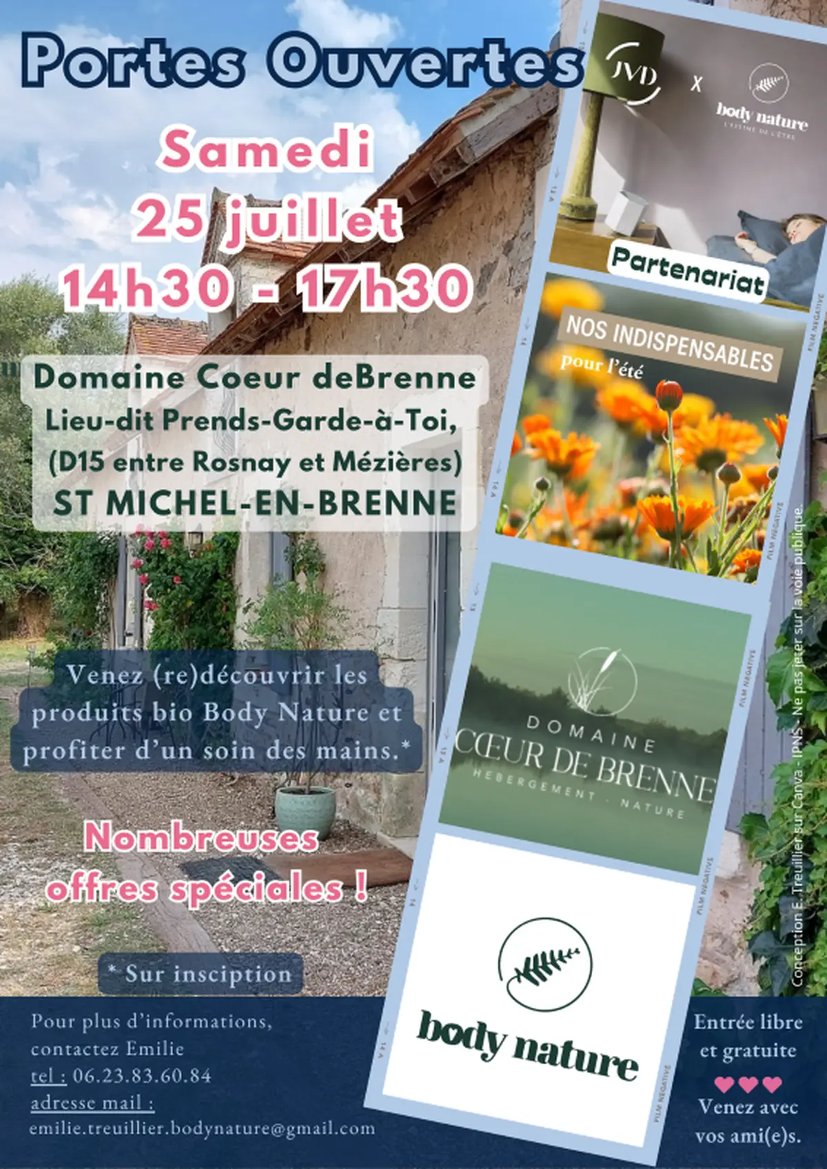 Portes ouvertes  Body Nature