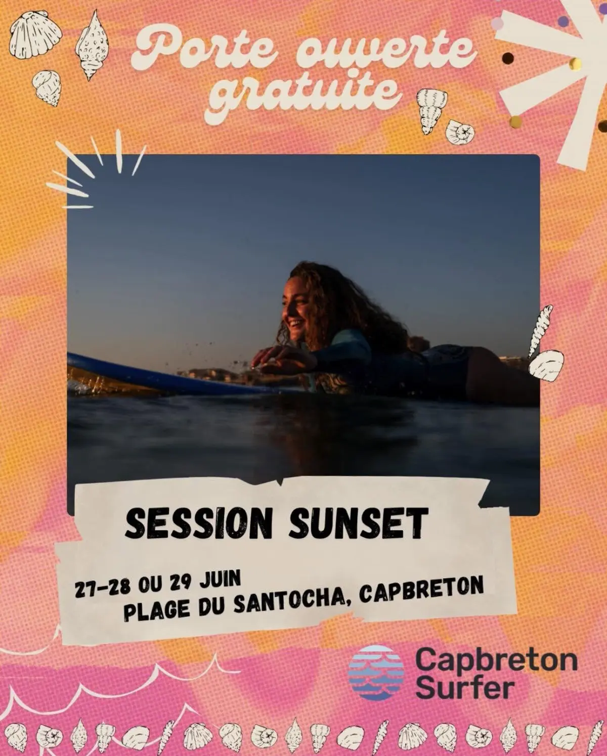 Portes ouvertes Capbreton Surfer // Sunset session