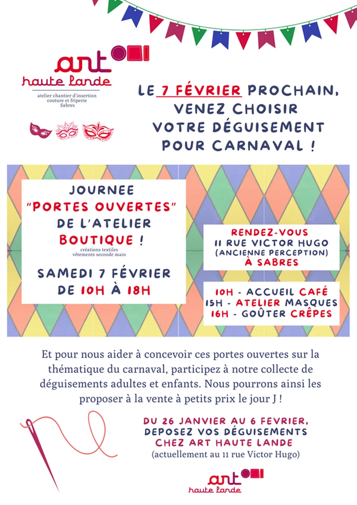 Portes ouvertes Carnaval