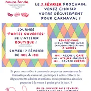 Portes ouvertes Carnaval