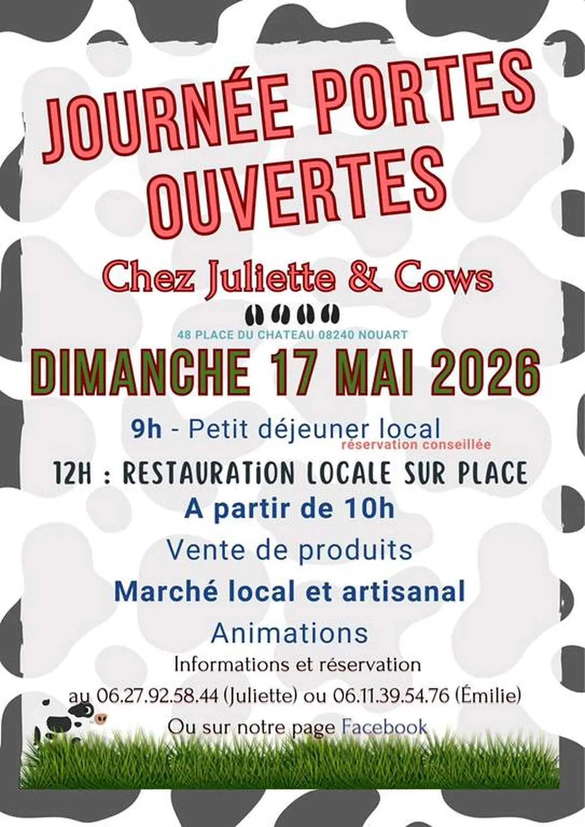 Portes ouvertes chez Juliette & Cows