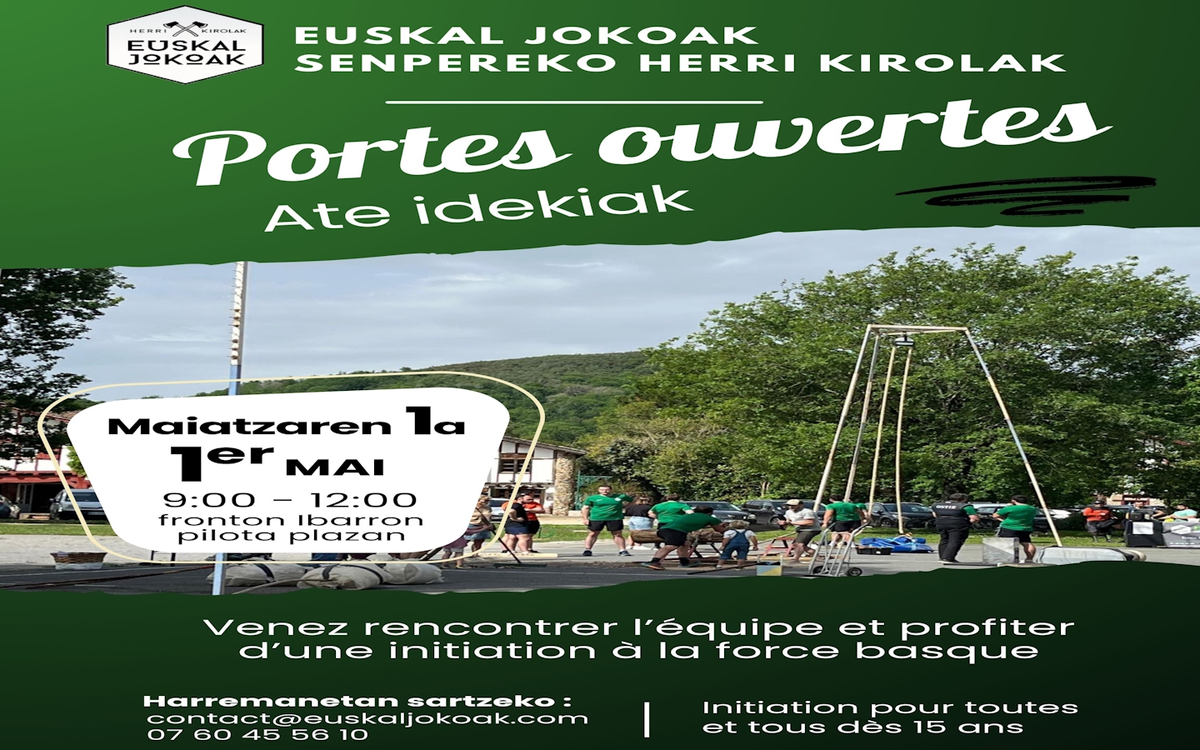 Portes ouvertes d'Euskal Jokoak