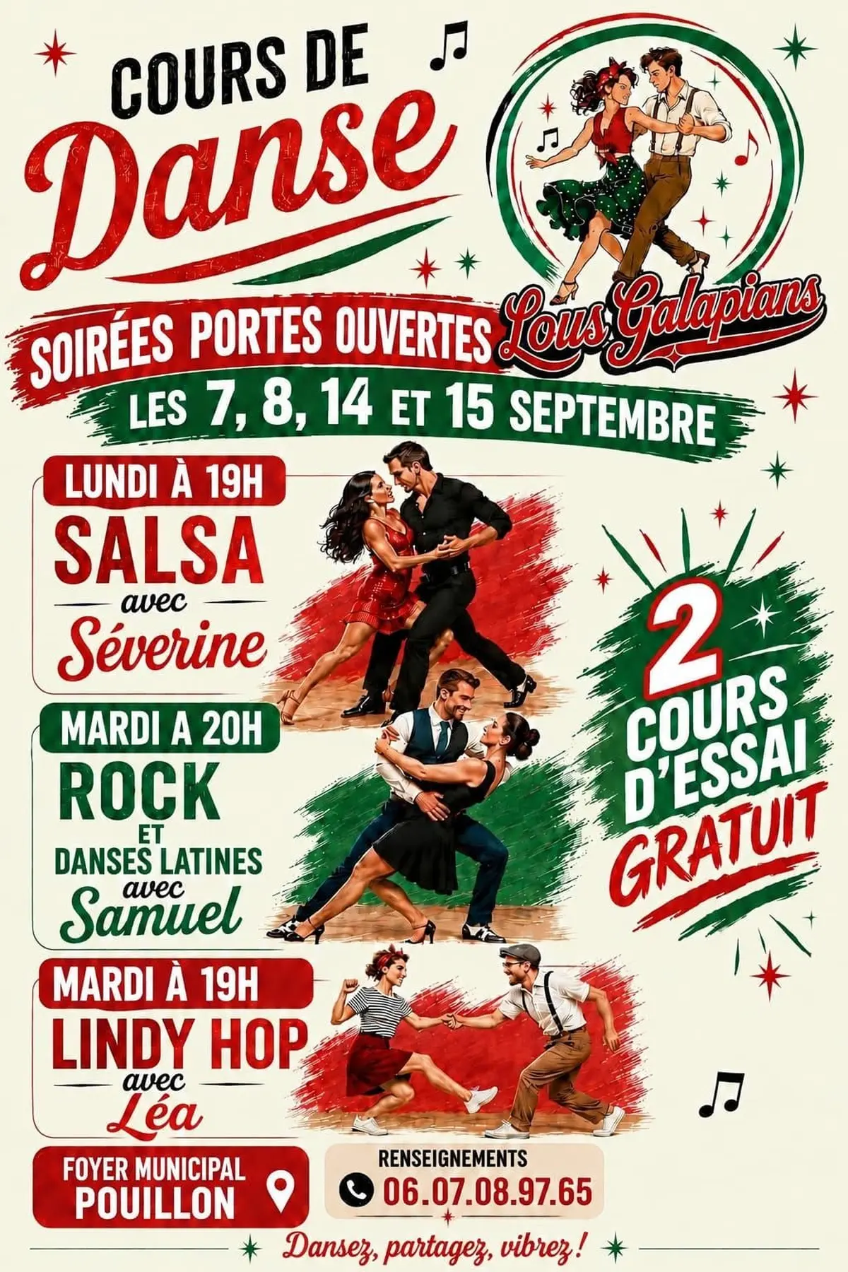 Portes ouvertes danse avec Lous Galapians