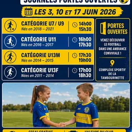 Portes ouvertes de l'A.S. Clamecy Football - Jeunes