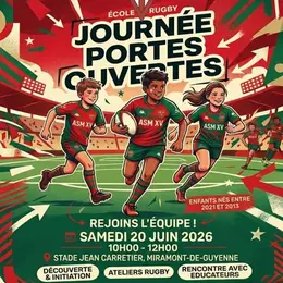 Portes ouvertes de l'école de rugby de l'ASM XV