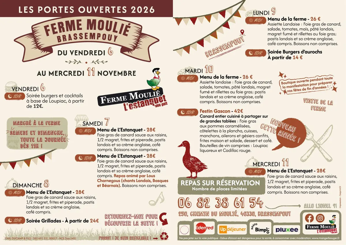 Portes ouvertes de la Ferme Moulié !