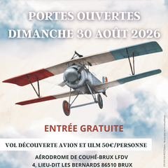 Portes ouvertes de la plateforme aéronautique du Civraisien en Poitou