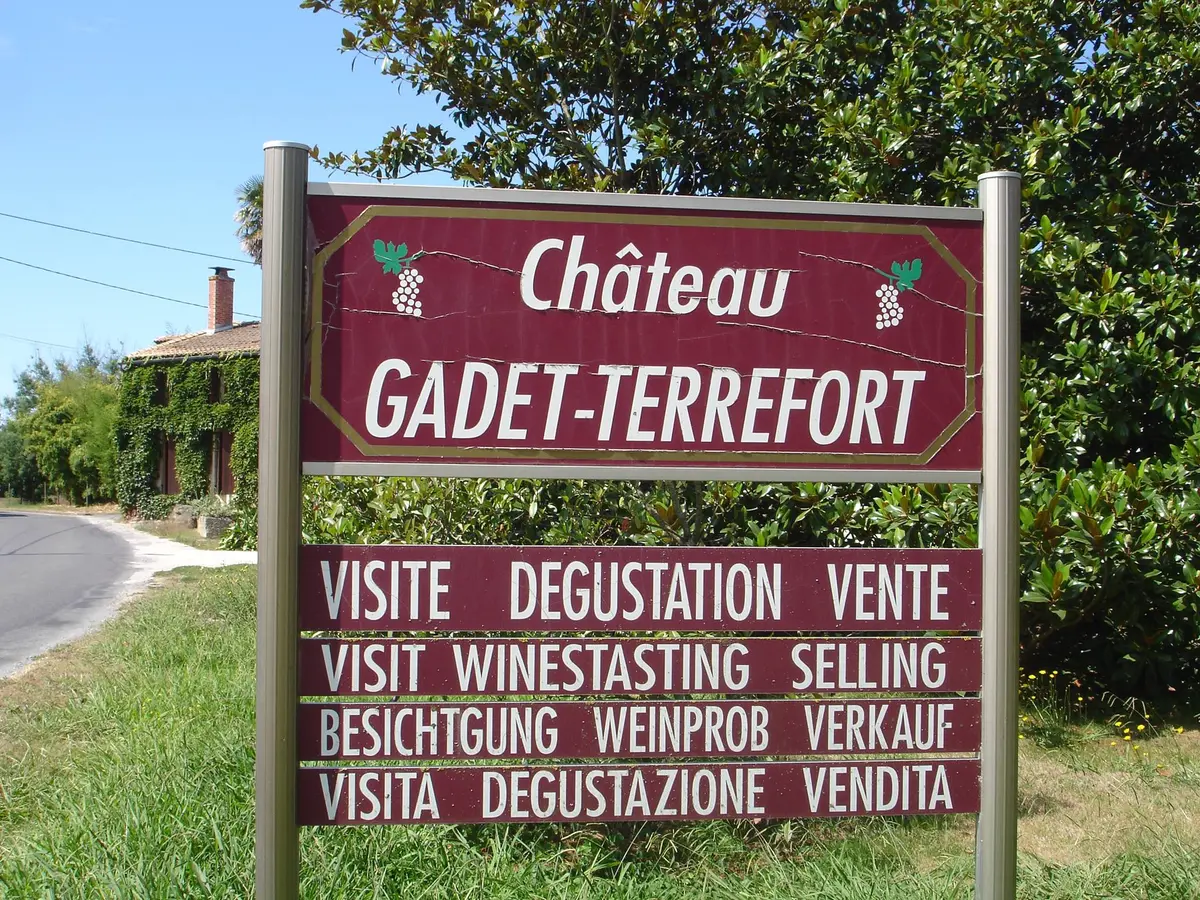 Portes ouvertes des crus artisans : Château Gadet Terrefort