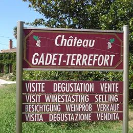 Portes ouvertes des crus artisans : Château Gadet Terrefort