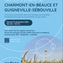 PORTES OUVERTES - des parcs éoliens de Charmont-en-Beauce et Guigneville-Sébouville