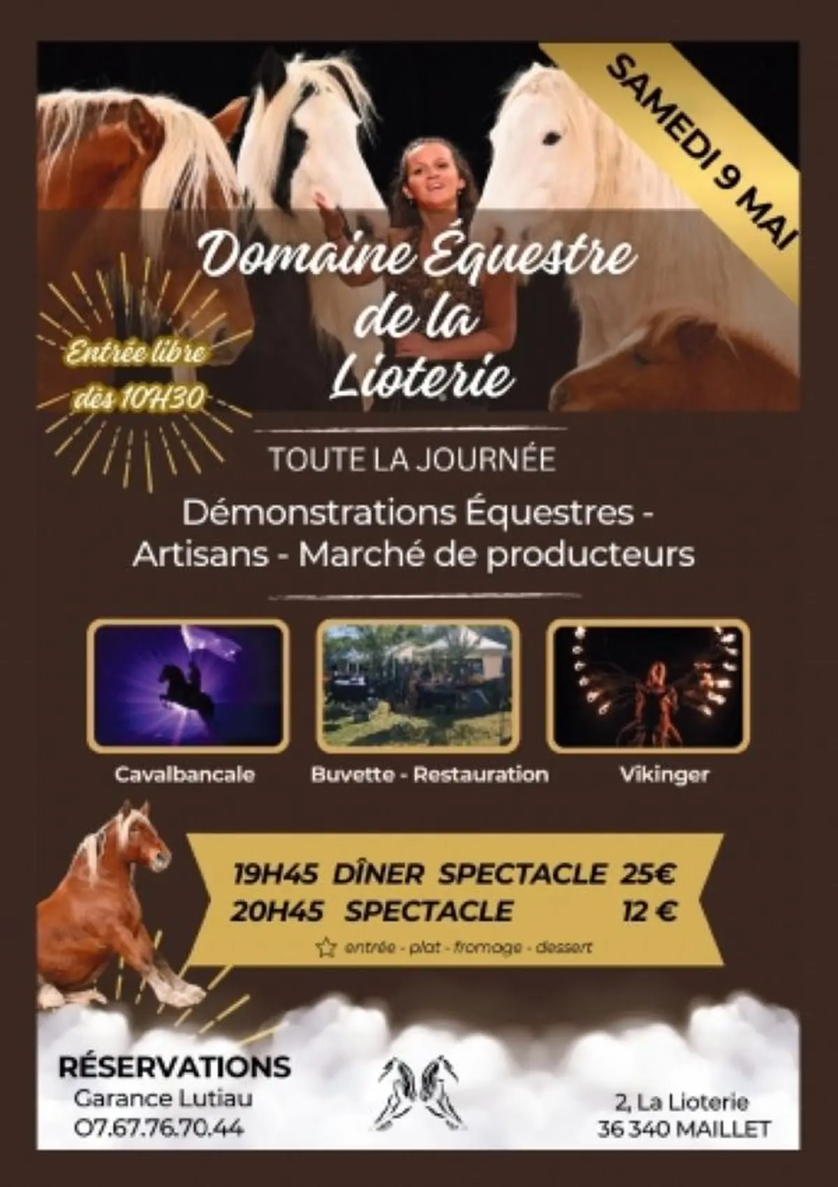 Portes ouvertes domaine Equestre de la Lioterie