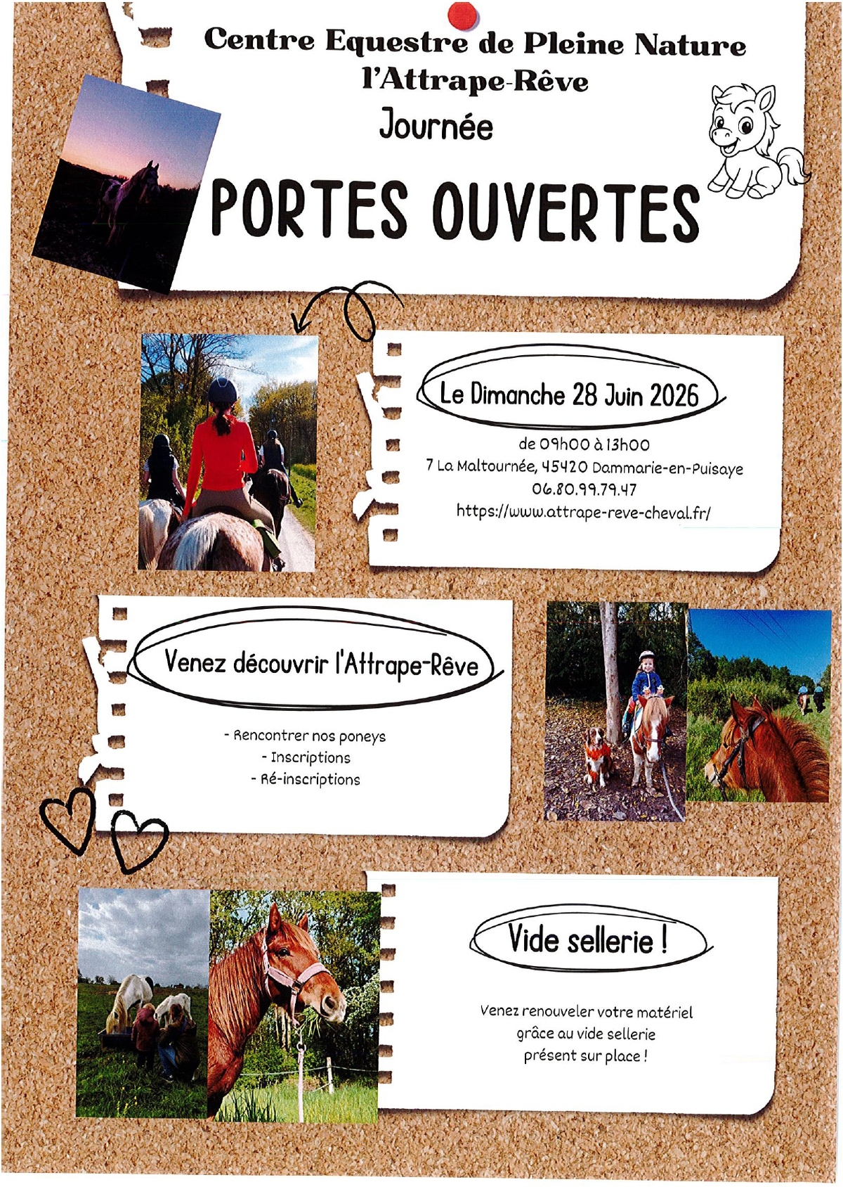 Portes ouvertes du centre équestre L'Attrape-Rêve