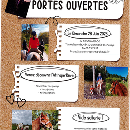 Portes ouvertes du centre équestre L'Attrape-Rêve
