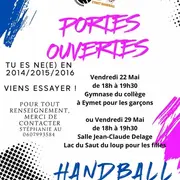 Portes ouvertes du club de Handball