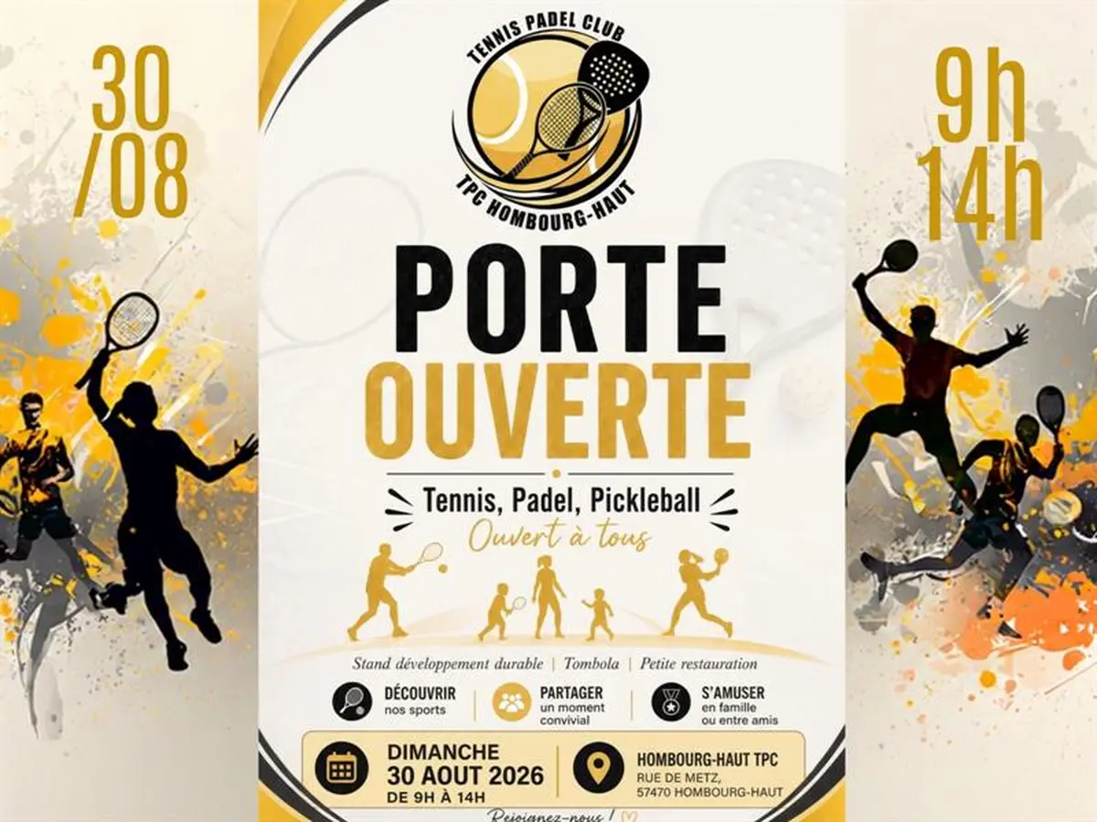 Portes ouvertes du club de tennis