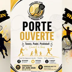 Portes ouvertes du club de tennis, padel et pickleball