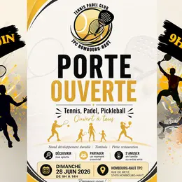 Portes ouvertes du club de tennis, padel et pickleball