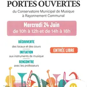 Portes ouvertes du conservatoire de musique à rayonnement communal