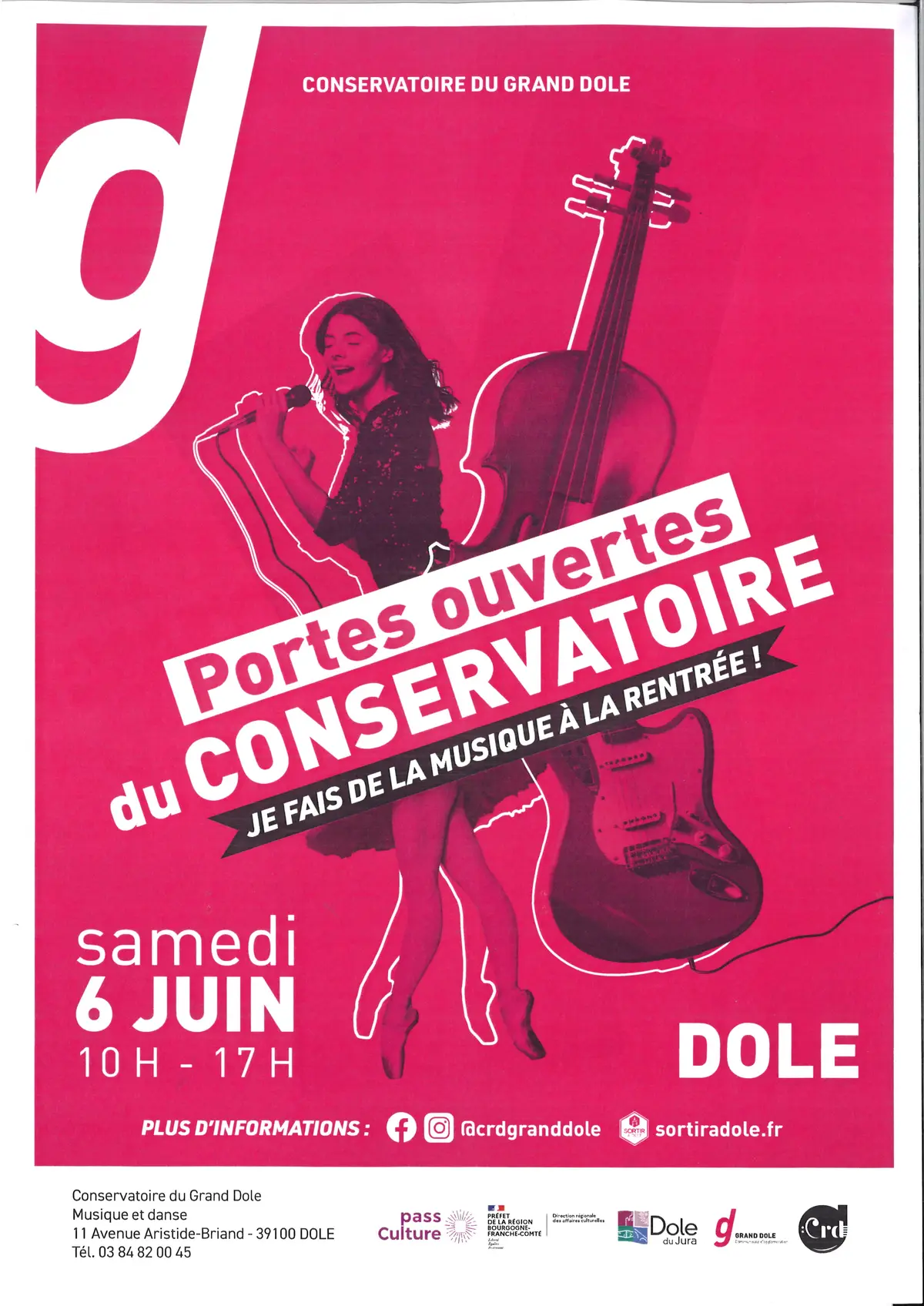 PORTES OUVERTES du Conservatoire Musique et Danse du Grand Dole