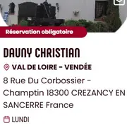 Portes ouvertes du domaine Dauny et animations