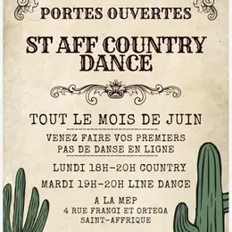 Portes Ouvertes du Saint-Aff Country Dance