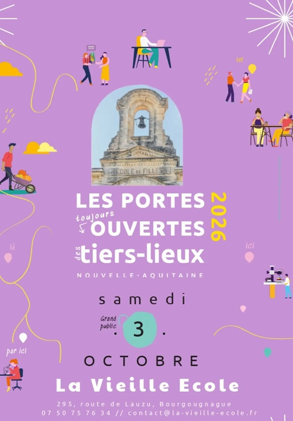 Portes ouvertes du Tiers lieux la Vieille École