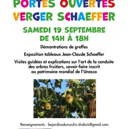 Portes ouvertes du verger Schaeffer